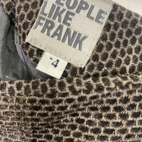People Like Frank Wool Blend Skirt - Picture 10 of 13